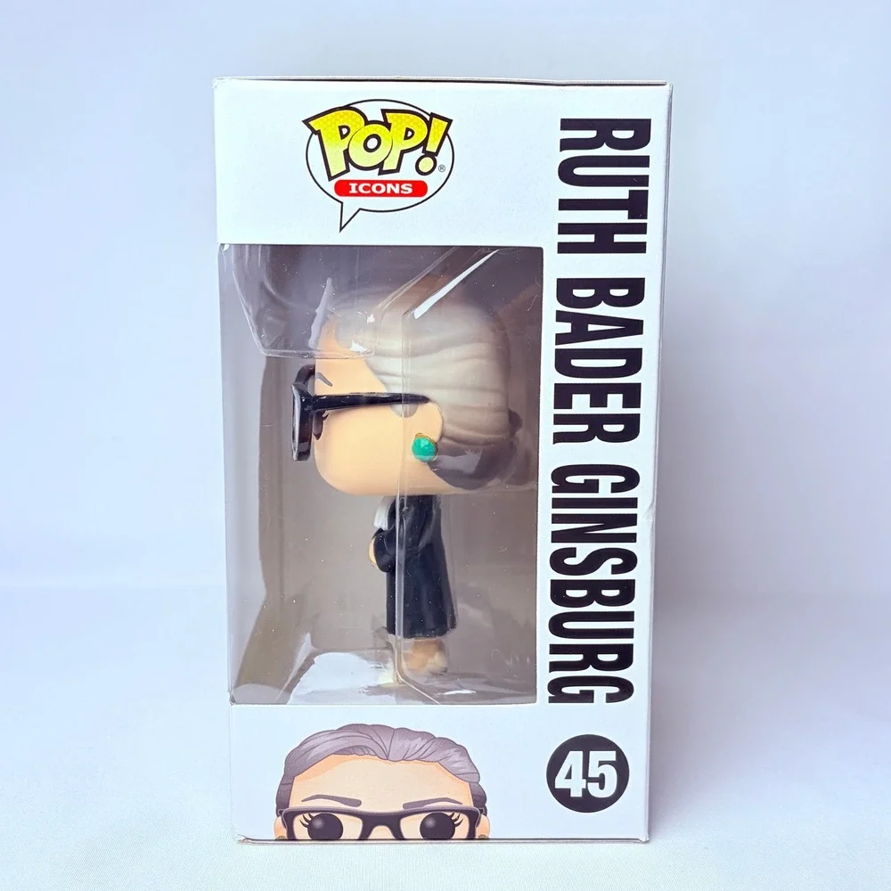 Funko Pop Ruth Bader Ginsburg 45 Black American History RBG Figure